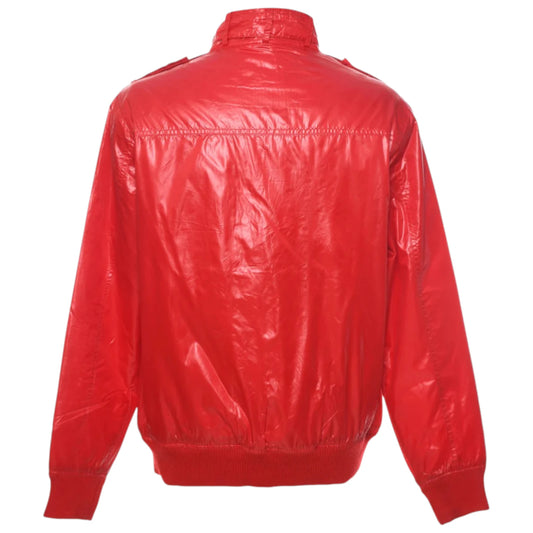 Red jacket on a white background