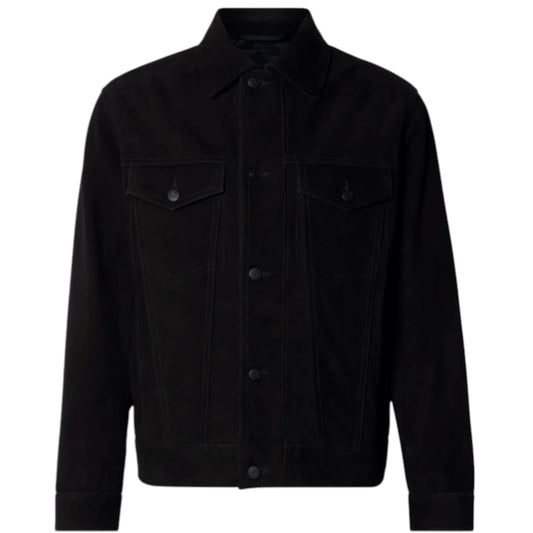 Black jacket on a white background